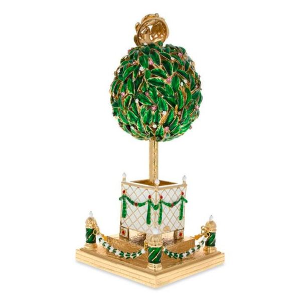 Russian Bay Tree Trinket Jewel Box
