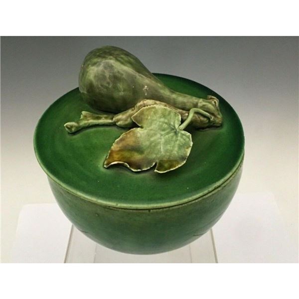 Bordallo Pinheiro Portugal Pottery Fig Box