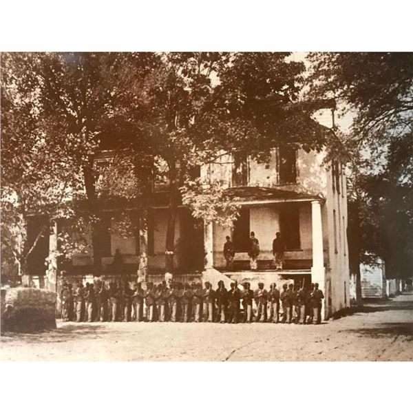 African American History, Black Americana, Civil War Sepia Tone Photo Print