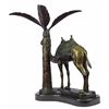 Image 3 : Signed Limited Edition Bronze Sculpture, Resting Camel, Desert Oasis