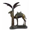 Image 4 : Signed Limited Edition Bronze Sculpture, Resting Camel, Desert Oasis