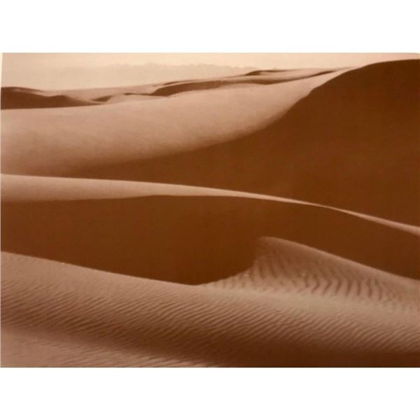 Oceano Dunes, Pismo Beach California Sepia Photo Print