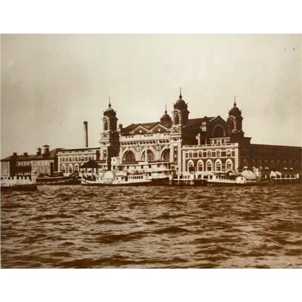 Ellis Island Immigration Photo Print