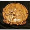 Image 4 : Wooden Equestrian Horse Plaque