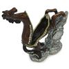 Image 2 : Leaping Stallion Horse Trinket Jewel Box Clock
