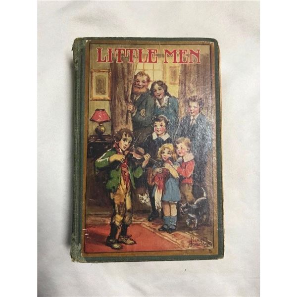 1920's Louisa May Alcott, Little Men, First Edition Book