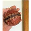 Image 3 : Antique Les Berry Model Leicestershire C.C.C.England Cricket Bat, Paddle & Ball