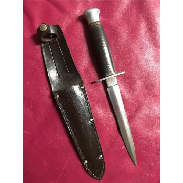 Early 20thc World War II Stainless Steel Fighting Knife