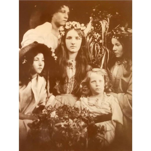 May Day Sepia Tone Photo Print