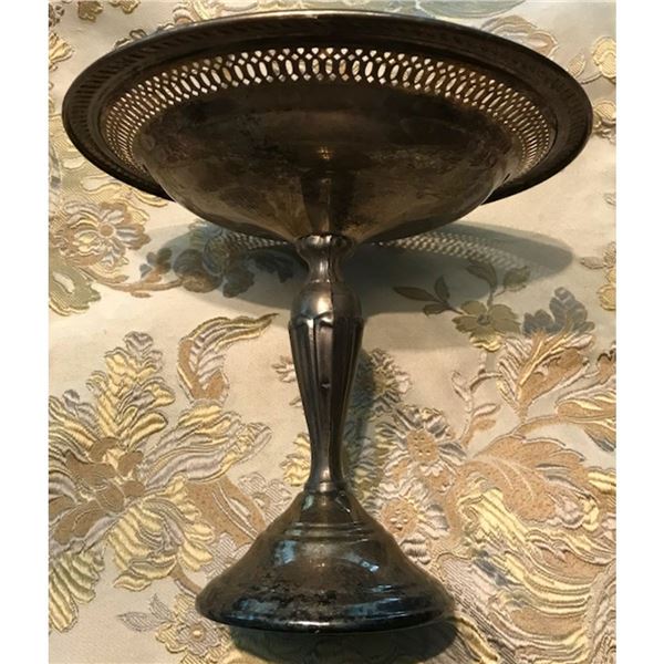 Vintage B Rogers Silverplate Compote