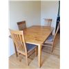 Image 3 : Wood Dining Table & Chairs