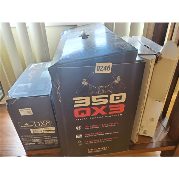 QX3 350 Drone, Spektrum DX6 Remote Control