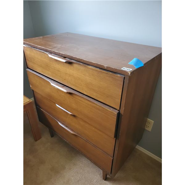 4 Drawer Wood Dresser