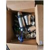 Image 1 : Miscellaneous Box of Mugs, Thermos, Water Bottle, Platstic Cups & More