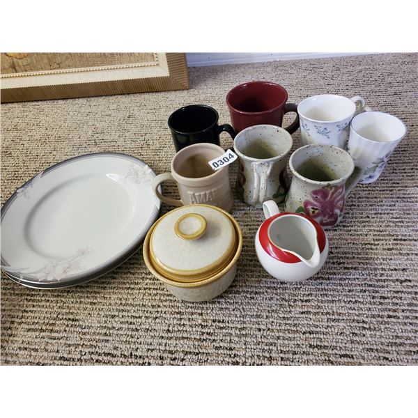 Miscllaneous Mugs & Serving Dishes