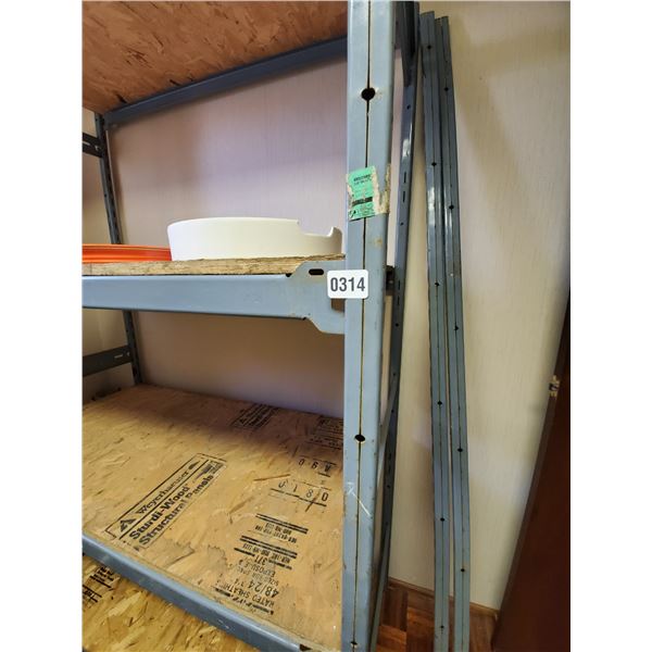 Metal/Wood Shelving Units