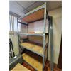 Image 2 : Metal/Wood Shelving Units
