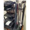 Image 3 : Miscellaneous Golf Clubs & Golf Club Plastic Carrying Case & Metal Golf Club & Accessories Stand