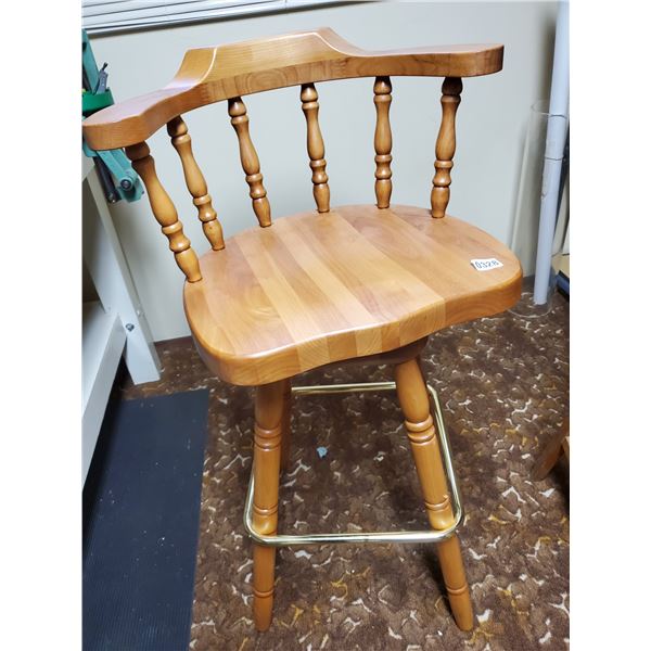 Wood Bar Stool