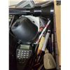 Image 3 : Miscellaneous Bin of Pens, Flashlight, Calculator, Locks & More