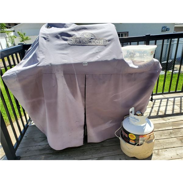 Napoleon Gourmet Grill with Cover and Tank of Propane