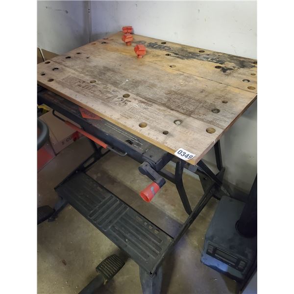 Adjustable Workbench Table