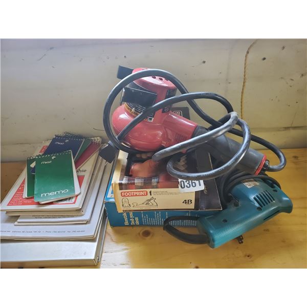 Miscellaneous items, Heat Gun, Drill, Memo Pads, Electric Glue Gun  & More