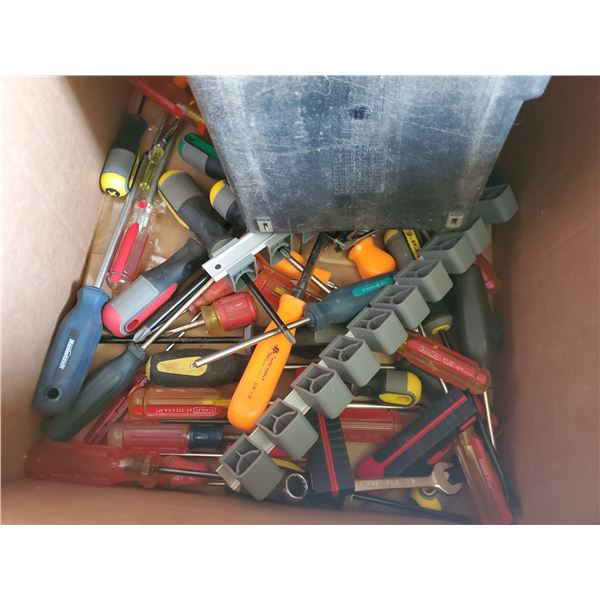 Boxes of Miscellaneous Tools