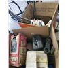 Image 1 : Boxes of Outdoor Gear, Latern, Metal Mugs & More