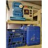 Image 1 : Portable Water Jugs, Plastic Crate, Portable Heater, Cooler on Wheels