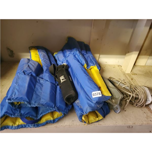 Life Jackets & Bear Spray