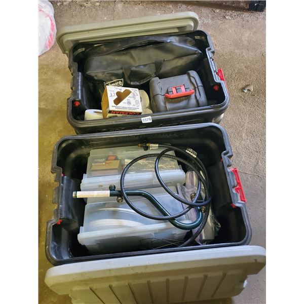 Totes of Miscellaneous Outdoor Gear & Accessories