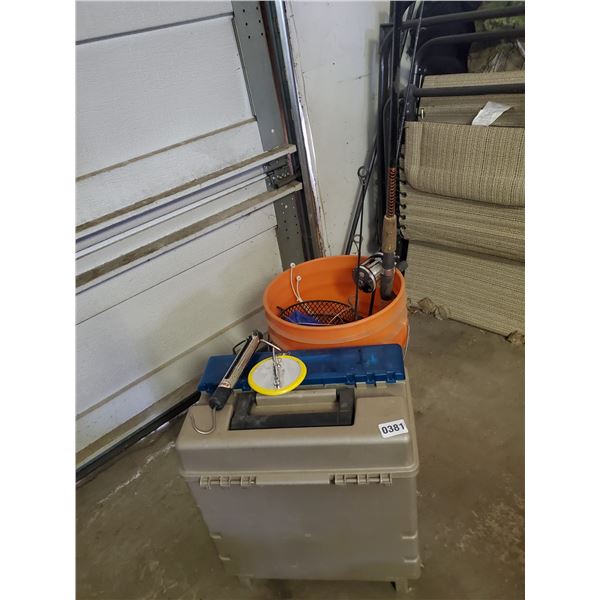 Fishing Rod/Gear & Tackle Box