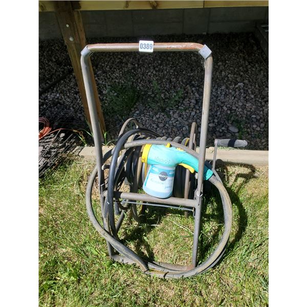 Garden Hose/Stand & Weed Killer Spray