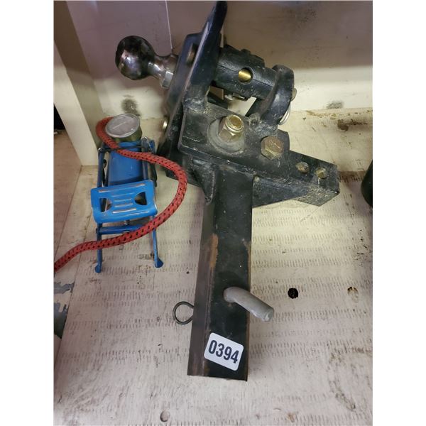 Trailor Hitch & Air Foot Pump