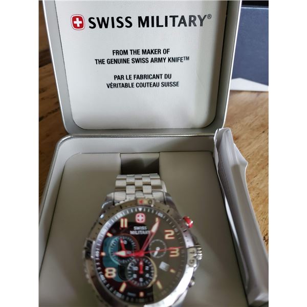 Swiss Military Chronograph Watch