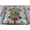 Image 7 : ANTIQUE WHITE ROSE OIL PAM CLOCK COMPANY WORKING