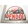 Image 1 : RARE DENDOL 2 SIDED ANTIQUE PORCELAIN SIGN , CALIFORNIA