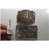 Image 1 : CLARK EQUIPMENT & SAILBOAT BELT BUCKLES