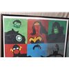 Image 2 : Large "trends" Prints in Plastic Frames, Star wars + D.C. (24"x36")