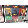 Image 3 : Large "trends" Prints in Plastic Frames, Star wars + D.C. (24"x36")
