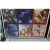 Image 5 : Large "trends" Prints in Plastic Frames, Star wars + D.C. (24"x36")