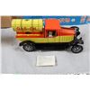 Image 5 : 2x the money - Tin Litho wind up toys - Oil Tanker + Dump Truck