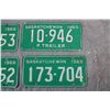 Image 3 : 1969 Saskatchewan license plates