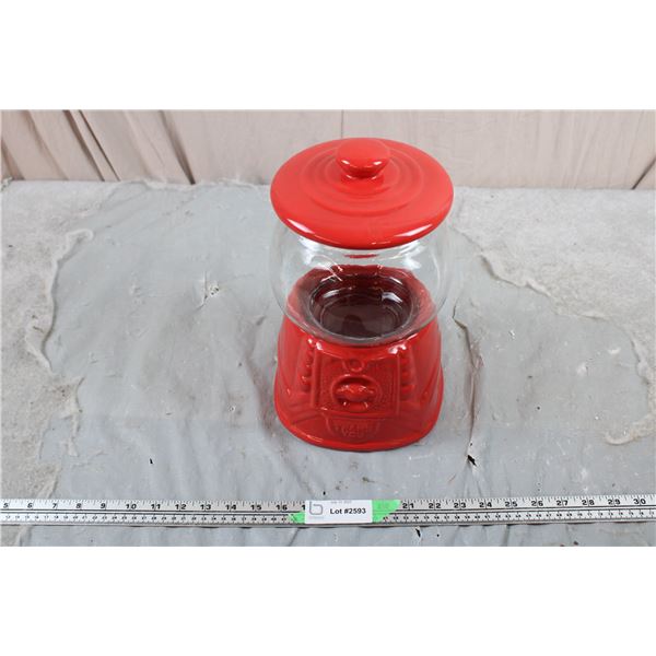 Gumball Machine shaped Cookie Jar