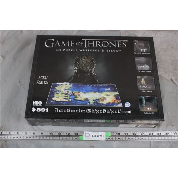 Game of Thrones 3D Puzzle (new sealed) #891