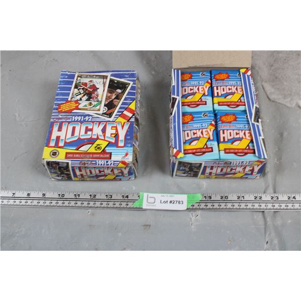 2 boxes of 91-92 OPC Bubble Gum wax packs - 36 packs per box