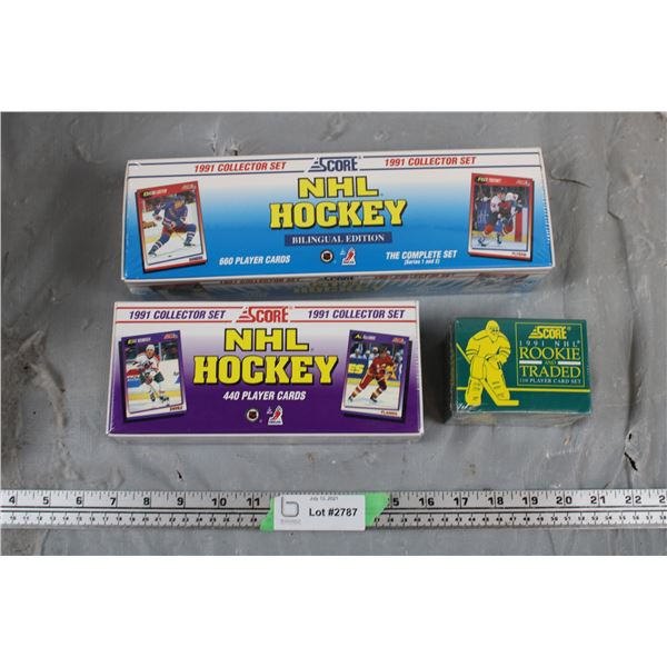 1991 Score Complete Box Sets - factory sealed