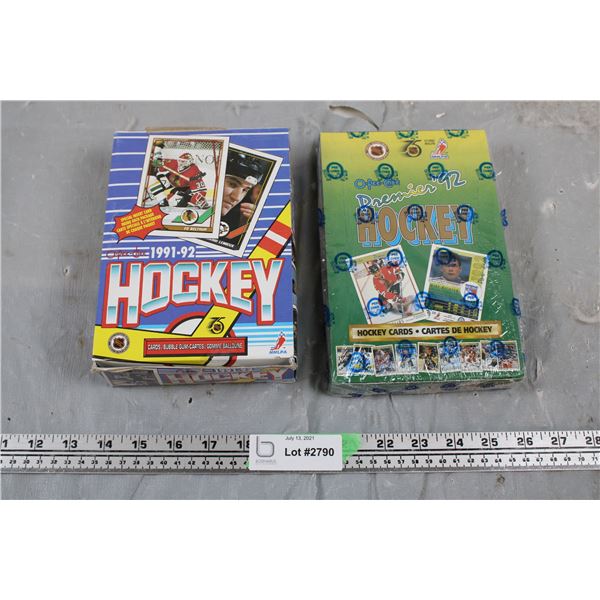 91-92 OPC Box of 36 wax packs + 92 OPC Premier Sealed Box
