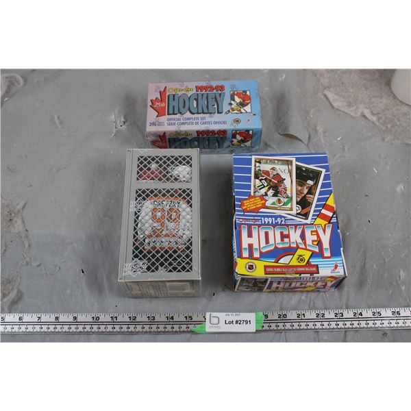 1992-93 UD Locker Set - sealed + 92-93 OPC Complete Set - sealed + Box of 36 91-92 OPC Wax Packs